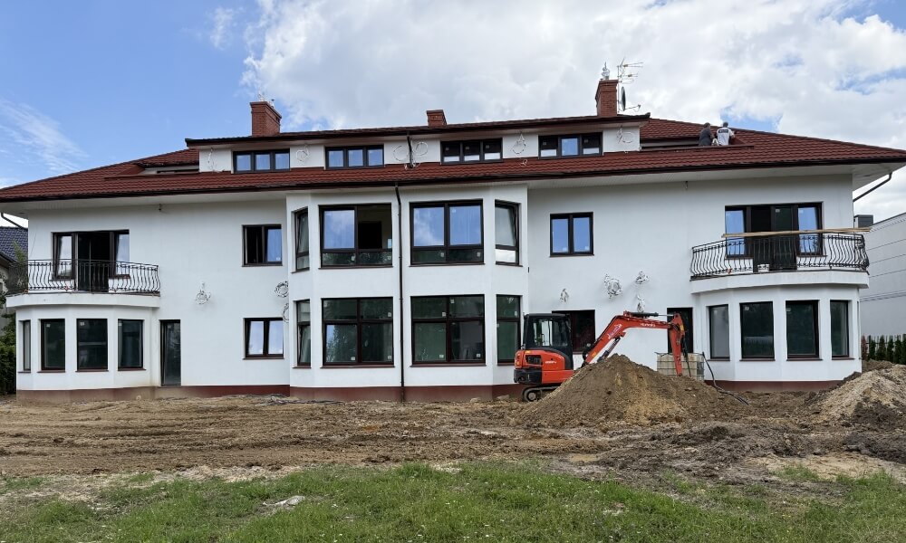 Pokój pomalowany farbą termoizolacyjną