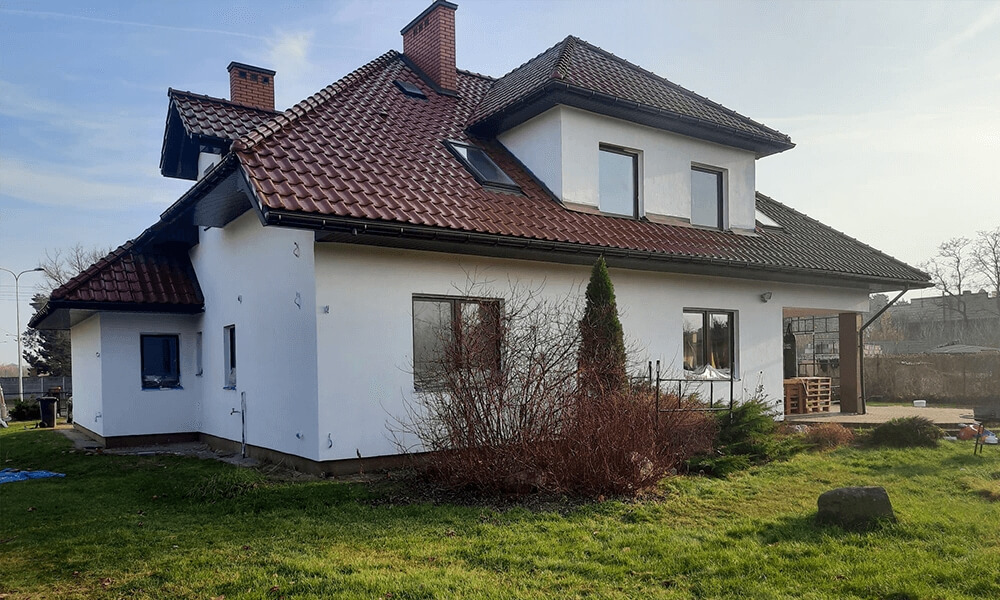 Szpachlowanie produktem akterm