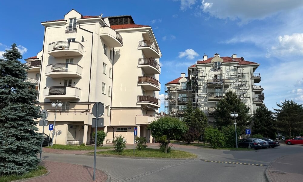 Szpachlowanie produktem akterm